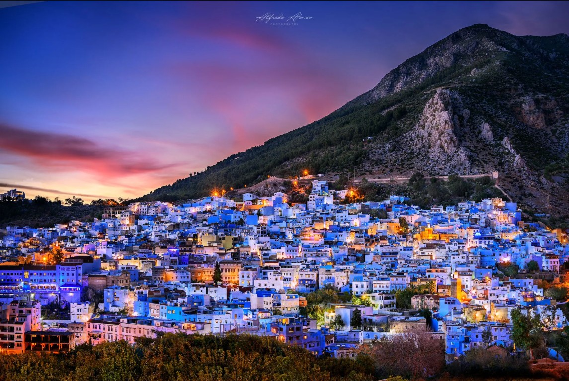 Chefchaouen blue streets